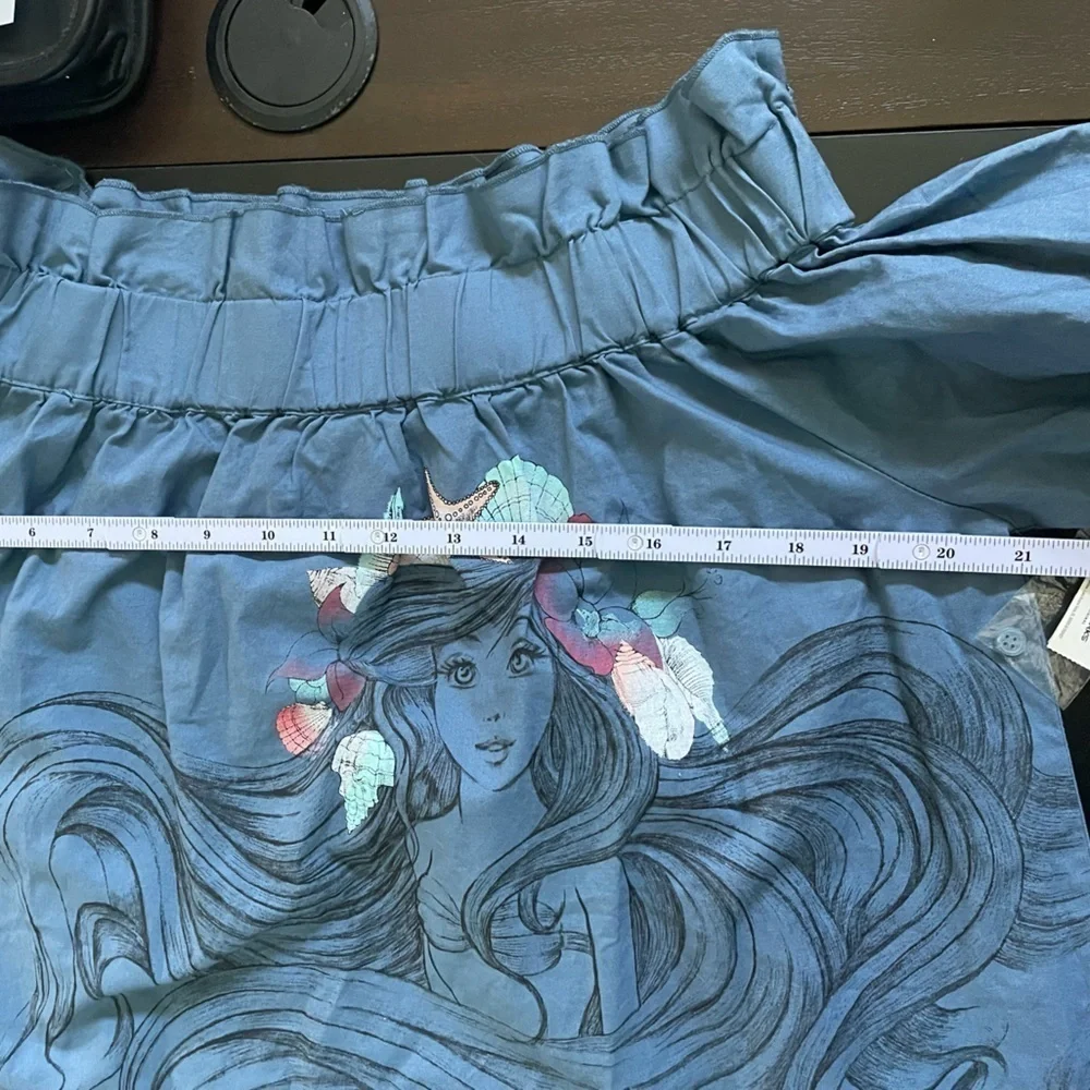 Disney Little Mermaid Off-The-Shoulder Top - Picture 10 of 10
